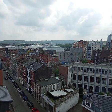 Liege Centre Mediacite Appartement Possible Parking Terrasse Immense 8Eme Pour 2 Personnes Exteriér fotografie