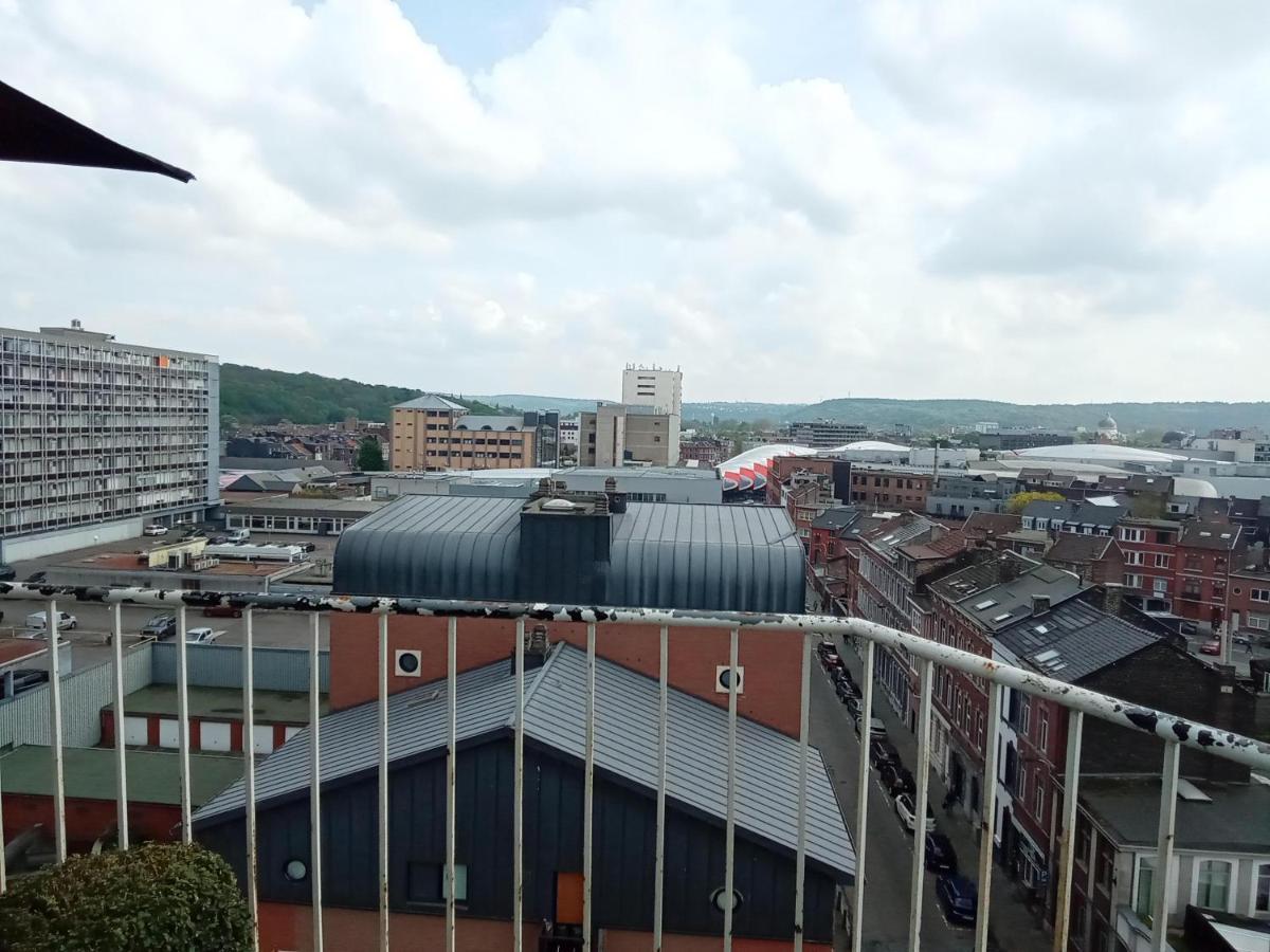 Liege Centre Mediacite Appartement Possible Parking Terrasse Immense 8Eme Pour 2 Personnes Exteriér fotografie